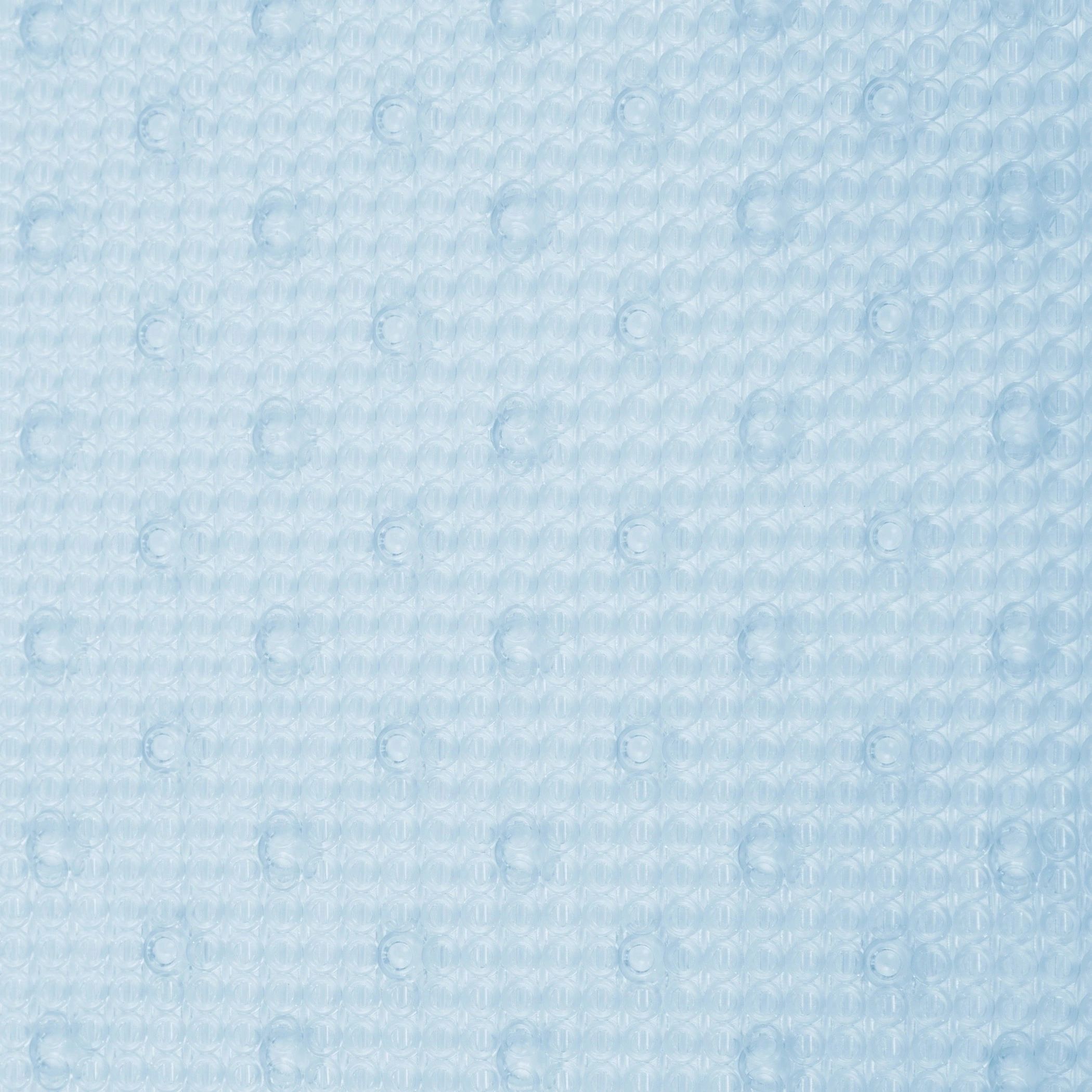 Pale blue bath and shower rubber mat texture with bubbled effect